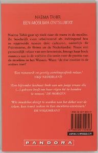 Moslima ontsluiert / Pandora pockets achterkant