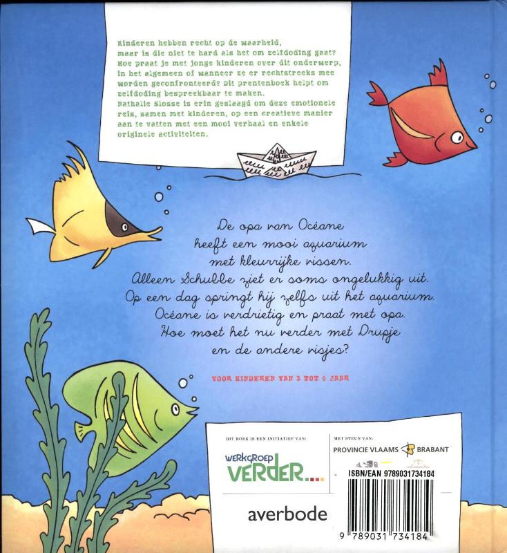 De visjes van oceane achterkant