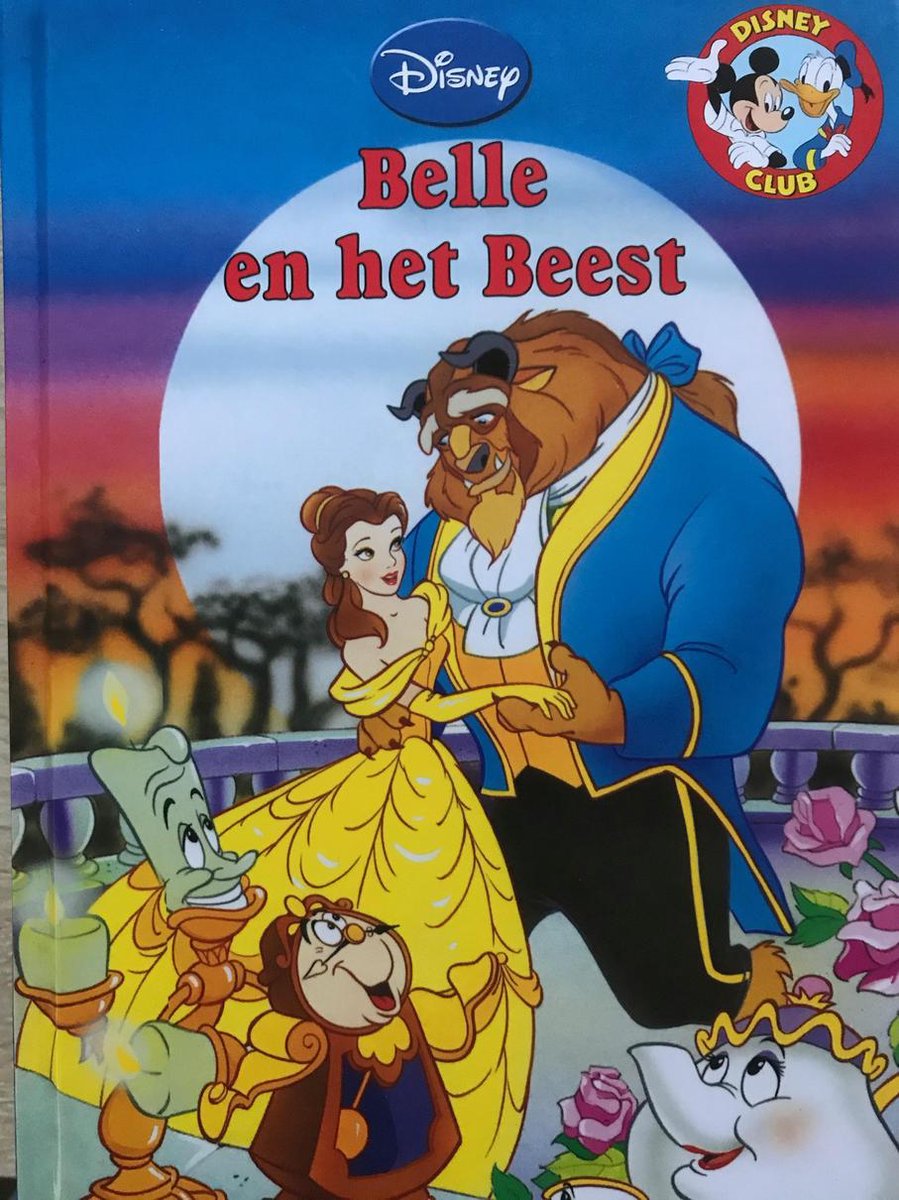 Belle en het beest (hardcover)