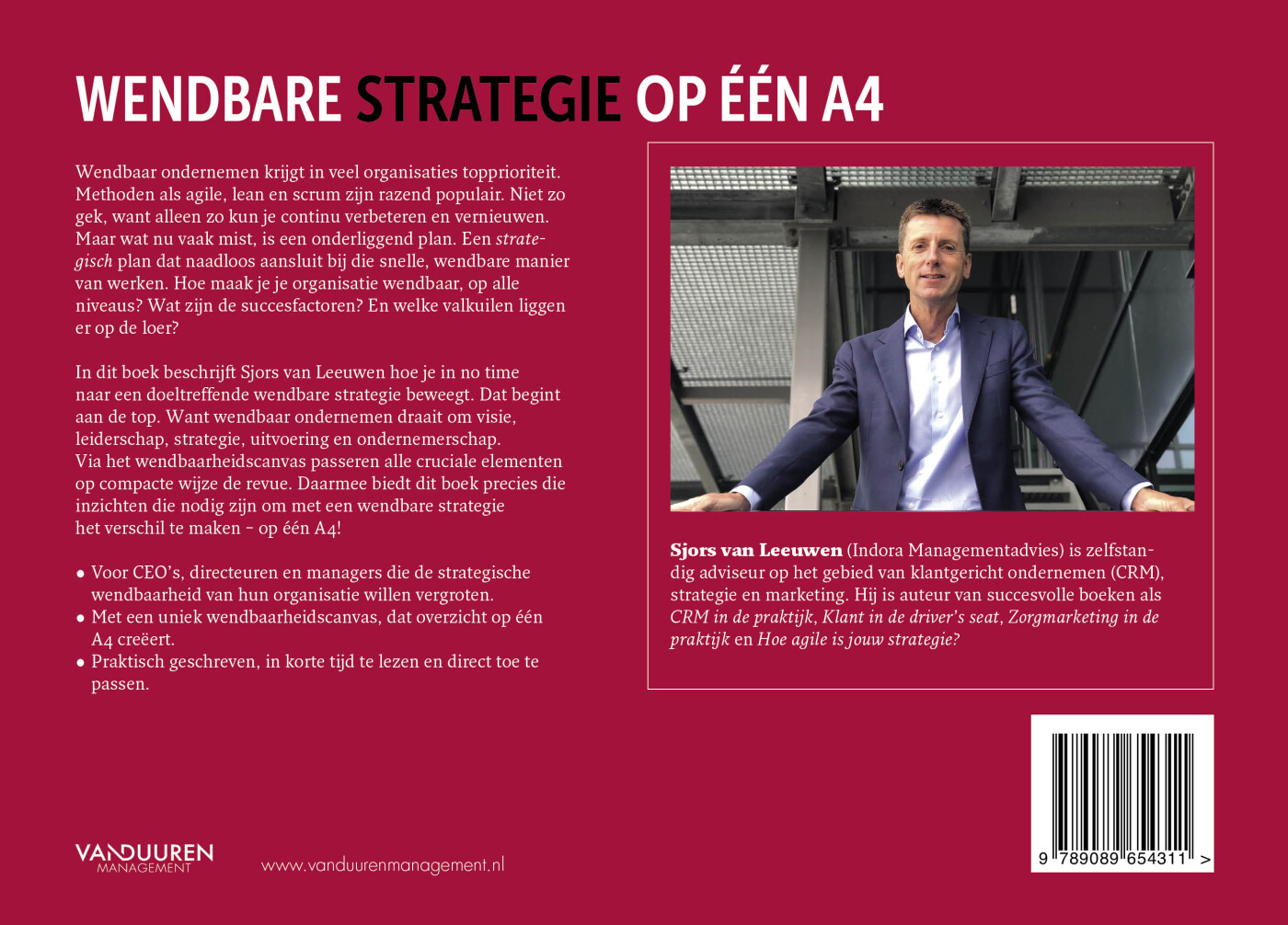 Wendbare strategie op één A4 achterkant