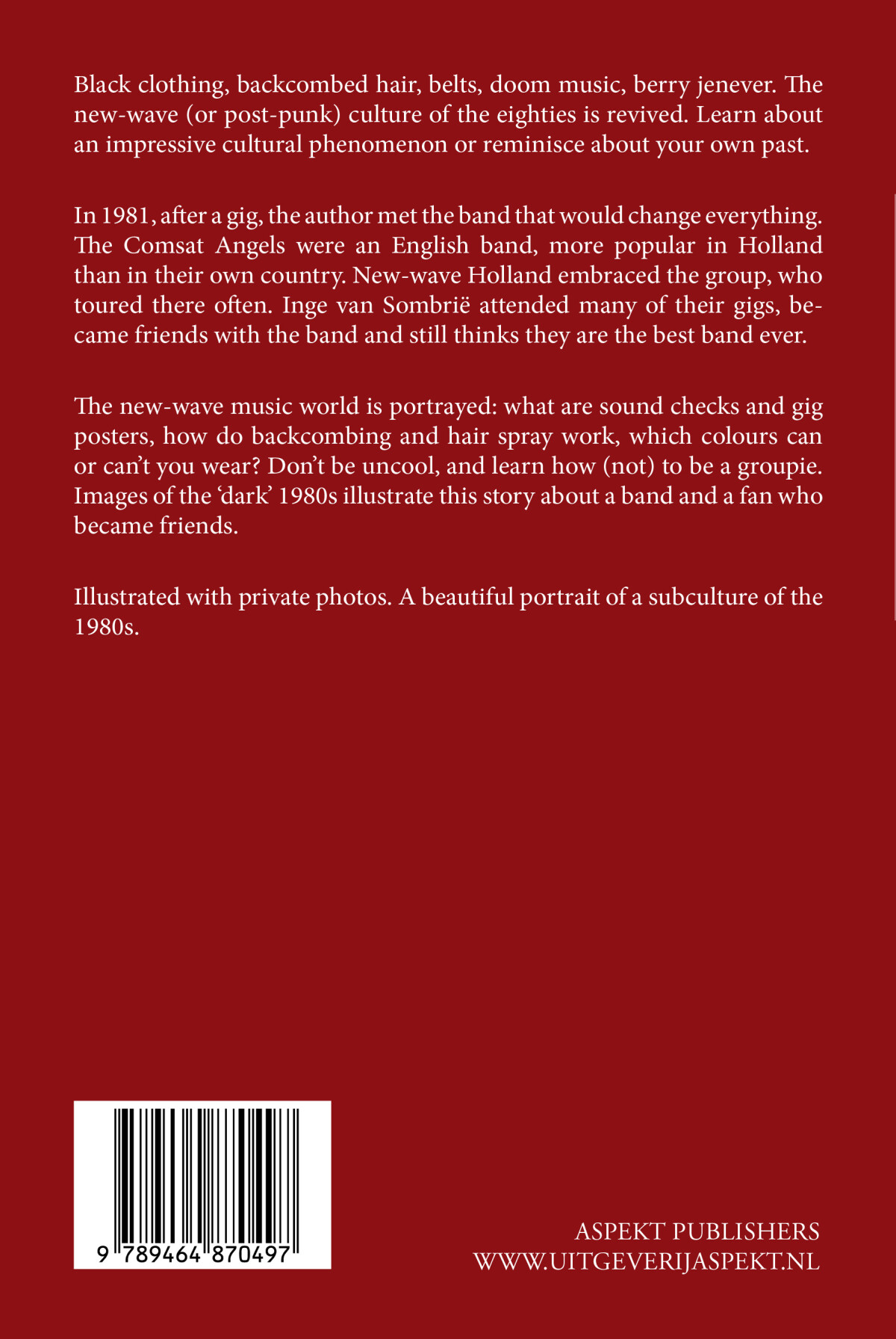 Band. Fans. Friends. Music achterkant