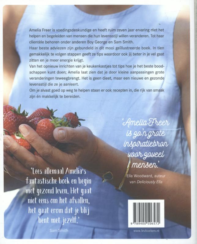 Eten, liefhebben, stralen Eten, liefhebben, stralen achterkant