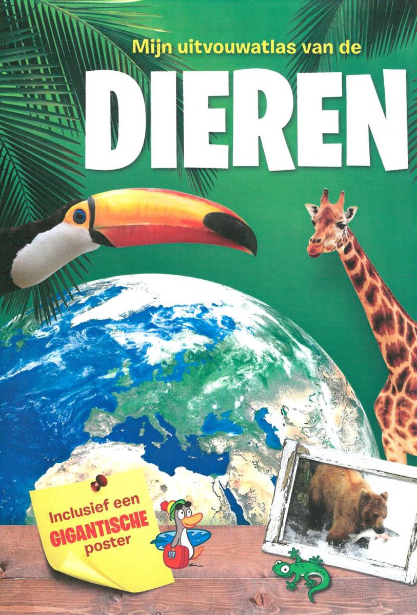 Mijn uitvouwbare atlas Dieren