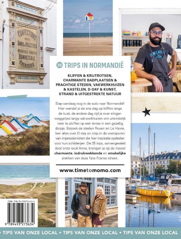 Normandië / time to momo achterkant