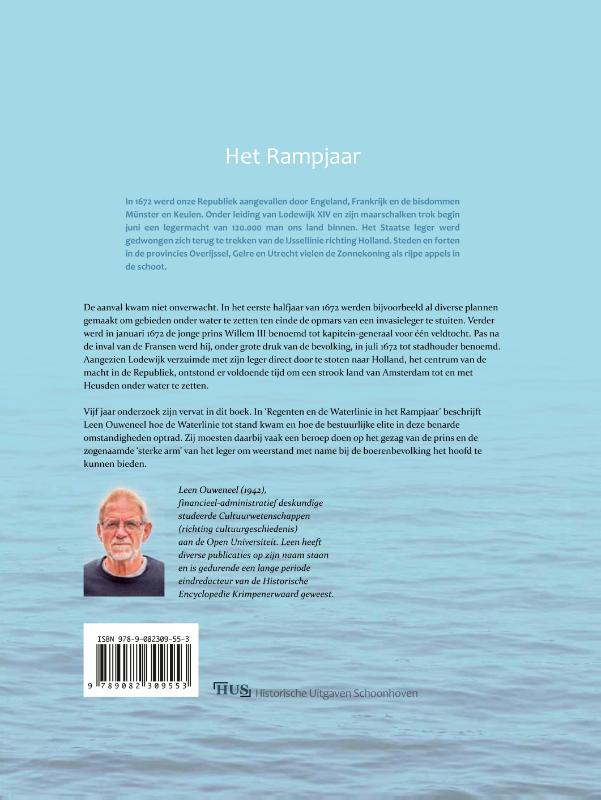 Regenten en de Waterlinie in het Rampjaar achterkant