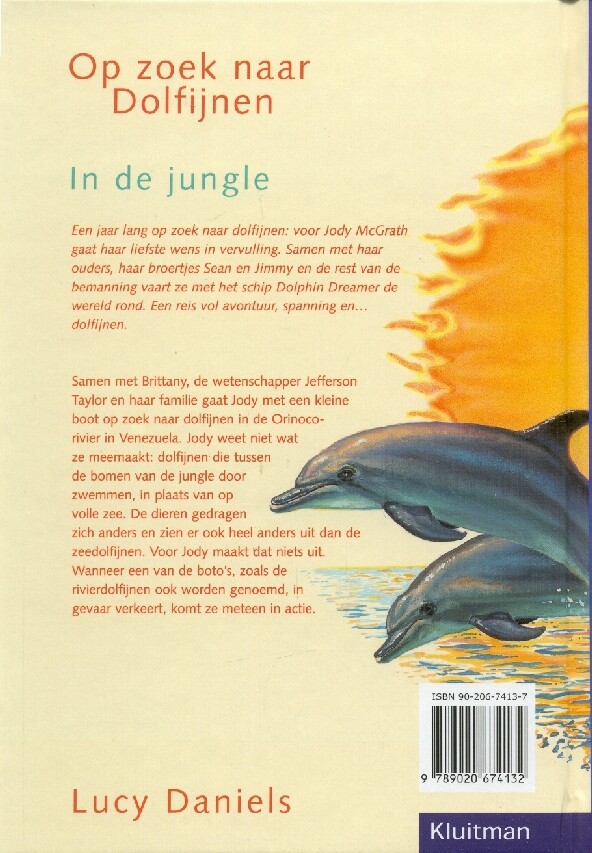 In de jungle / Op zoek naar dolfijnen achterkant
