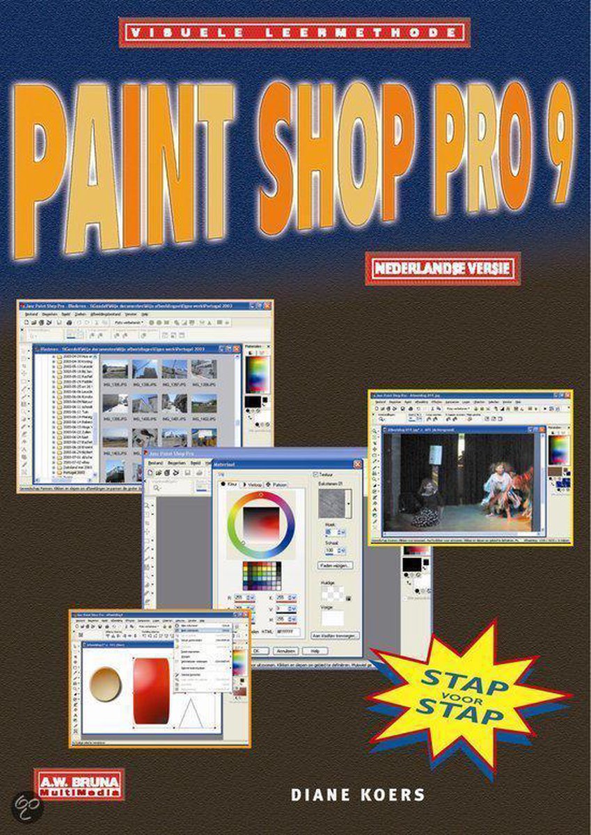 Paint Shop Pro 9 / Visuele leermethode