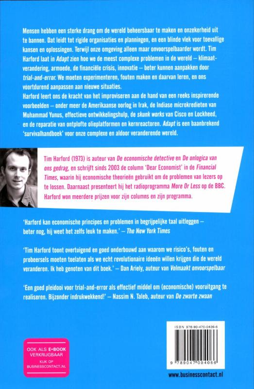 Adapt Adapt achterkant