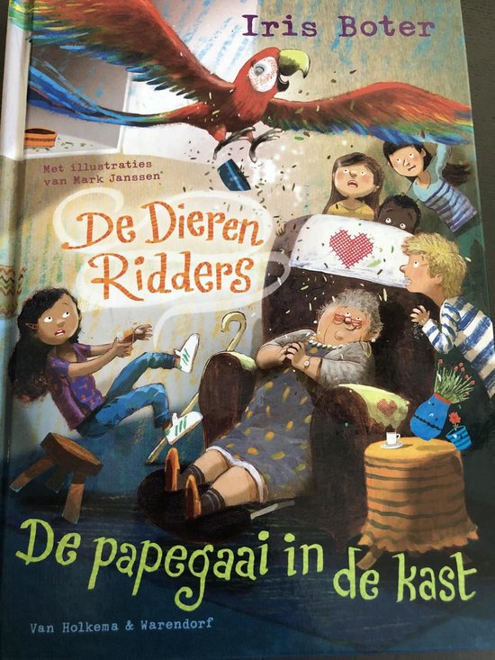 Iris Botter De Dieren Ridders 4 - De Papegaai In De Kast