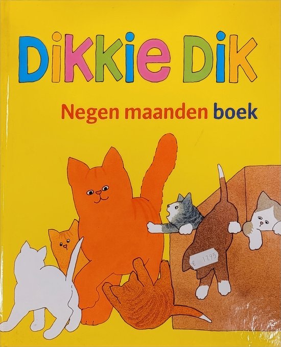 Dikkie Dik - Negen maanden boek