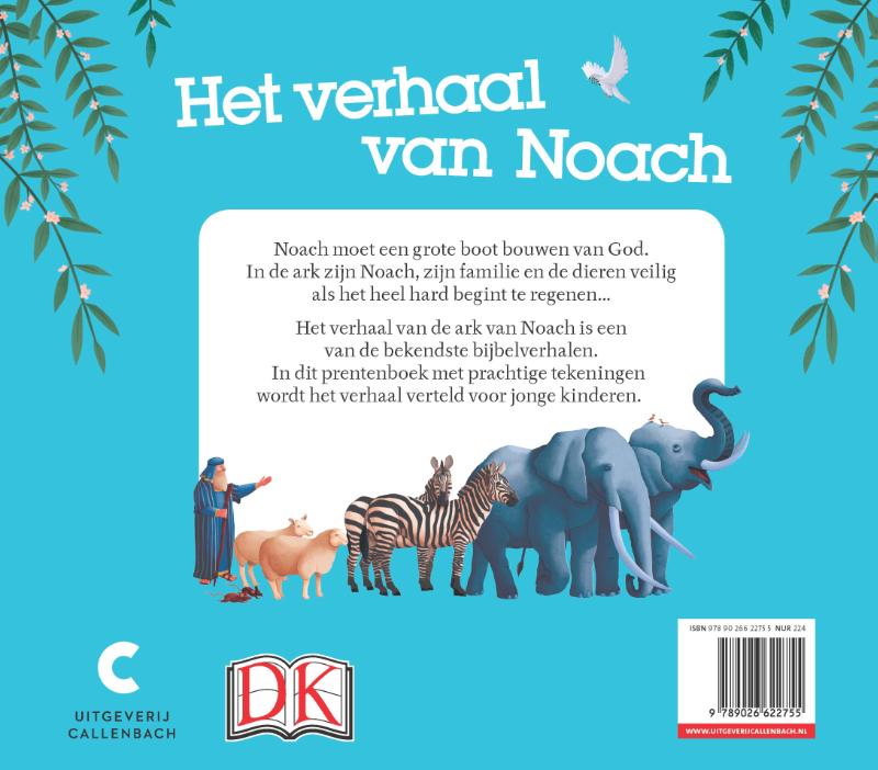 Het verhaal van Noach achterkant