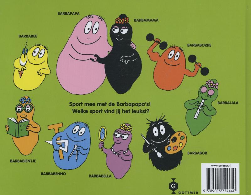 Barbapapa - Barbapapa sport voor tien achterkant