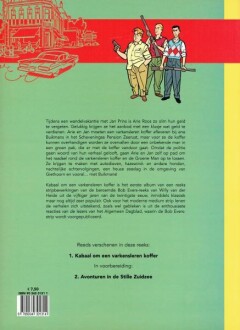 Bob Evers - Kabaal om een varkensleren koffer / Bob Evers / 12 achterkant