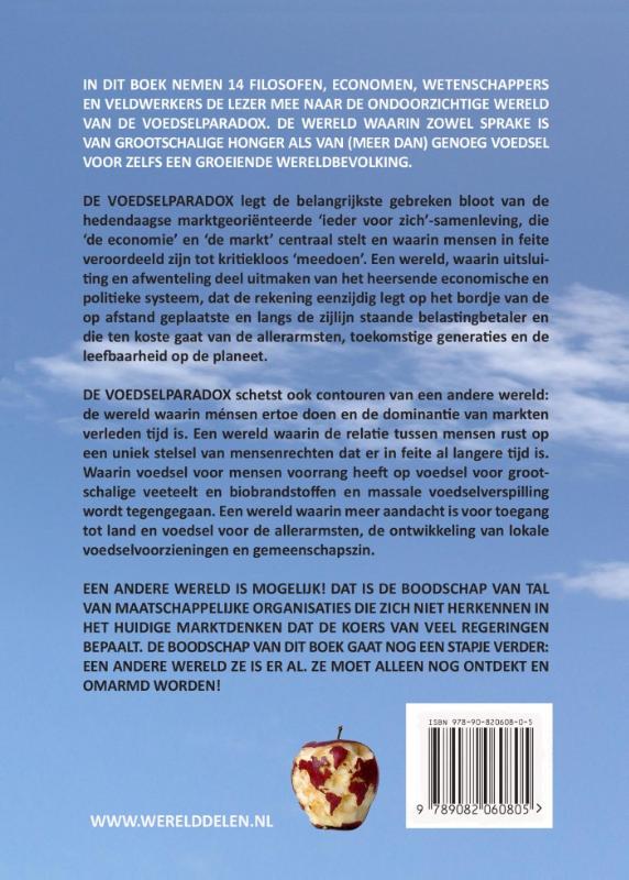 De voedselparadox achterkant