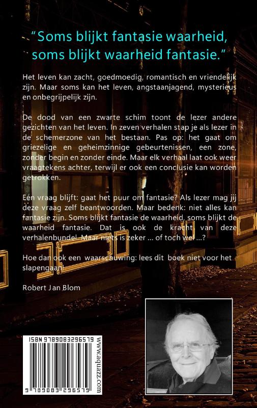 De Dood van een Zwarte Schim achterkant