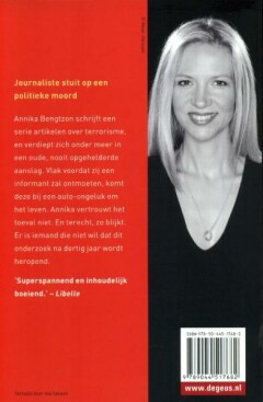 De rode wolf / Annika Bengtzon / 5 achterkant