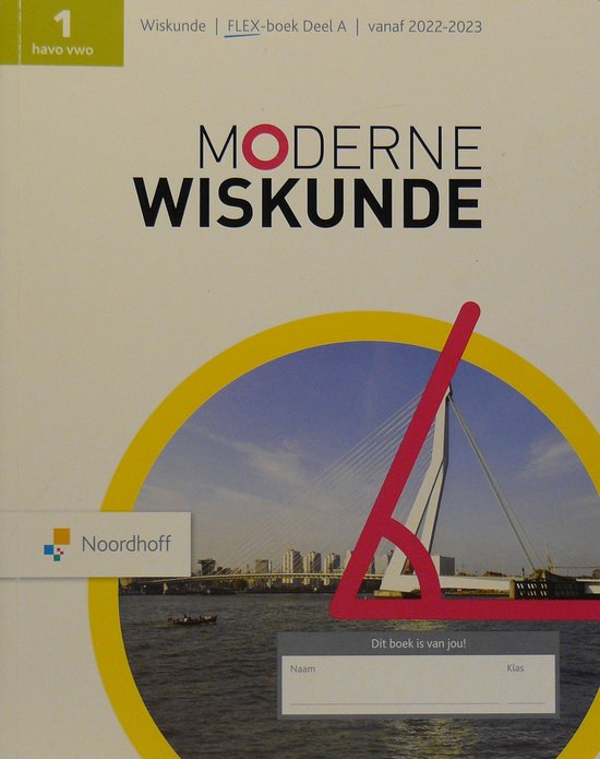 Moderne Wiskunde 13e ed havo/vwo 1 FLEX leerboek a