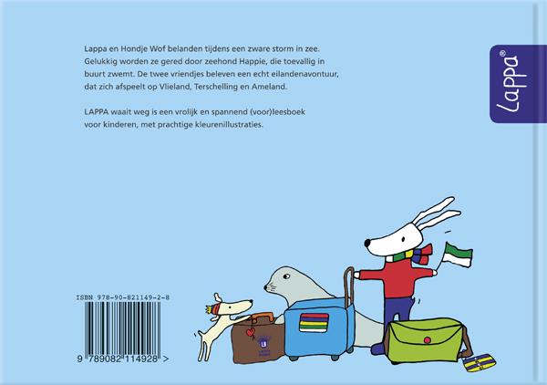 Lappa waait weg / LAPPA® Kinderboeken achterkant