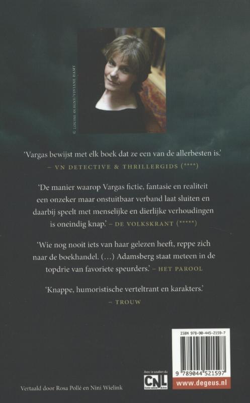 De verdwijningen achterkant