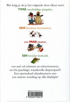 GUUS EN GERDA EN DE VERDWENEN PAREL achterkant