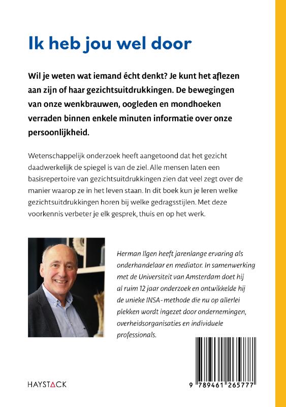 Ik heb jou wel door achterkant