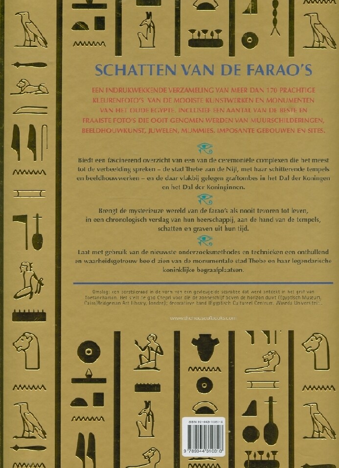 Schatten van de farao's achterkant