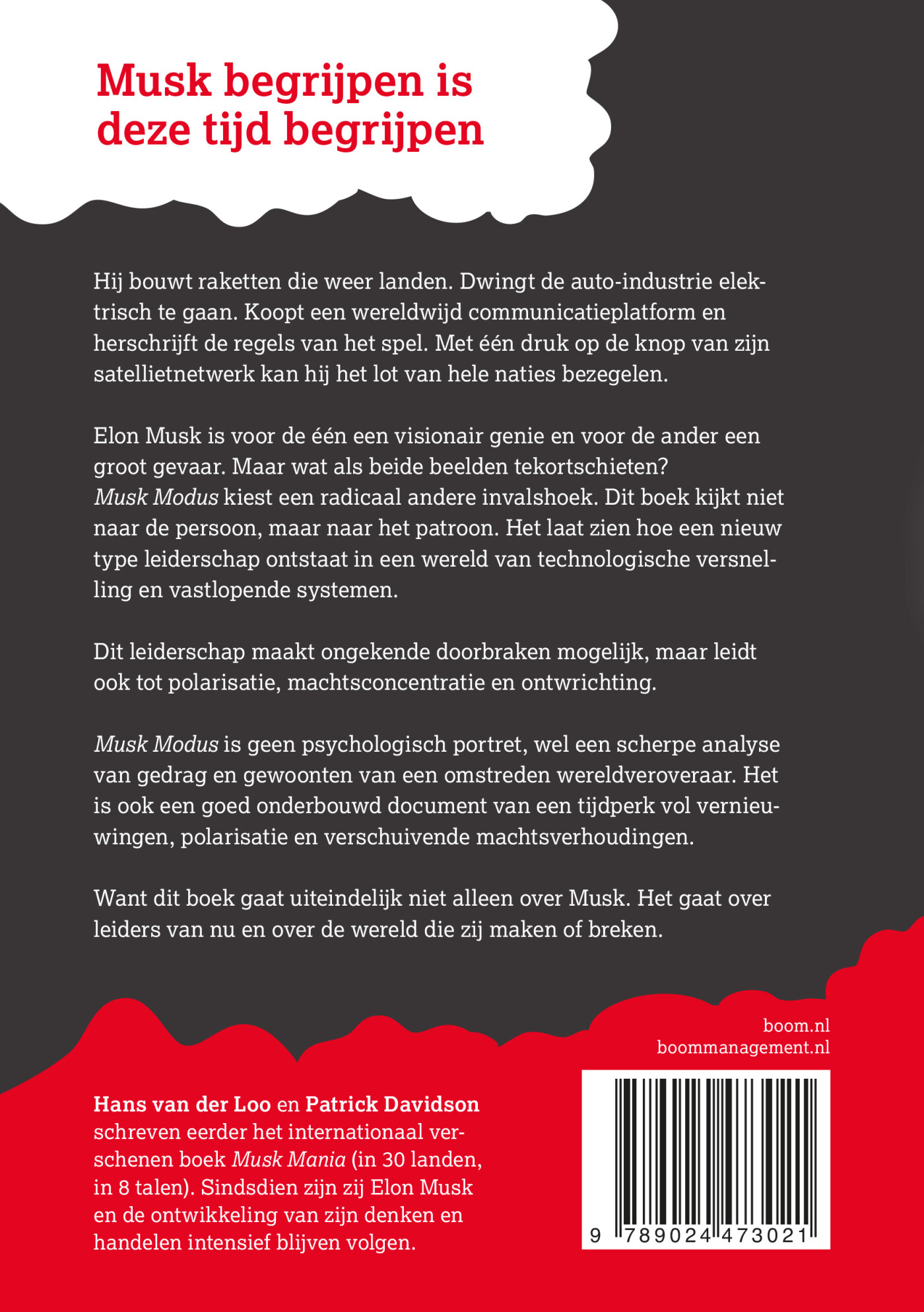 Musk Modus achterkant
