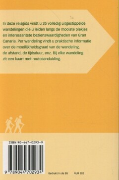 Gran Canaria / Deltas wandelgids achterkant