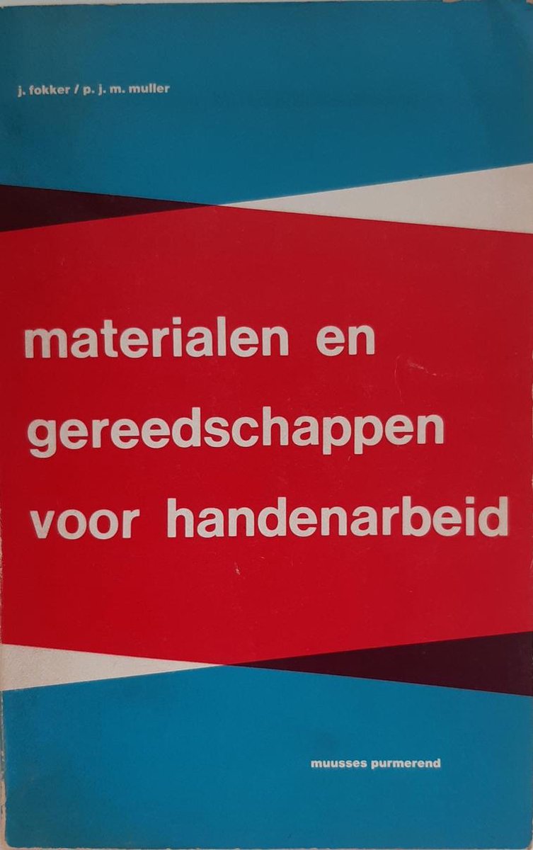 Materialen en gereedsch. handenarb.