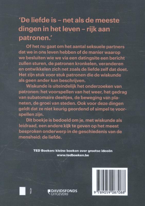 Liefde volgens de wiskunde / TED-boeken achterkant