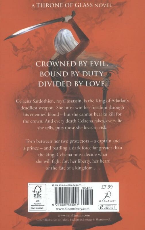 Crown of midnight / Throne of glass / 2 achterkant