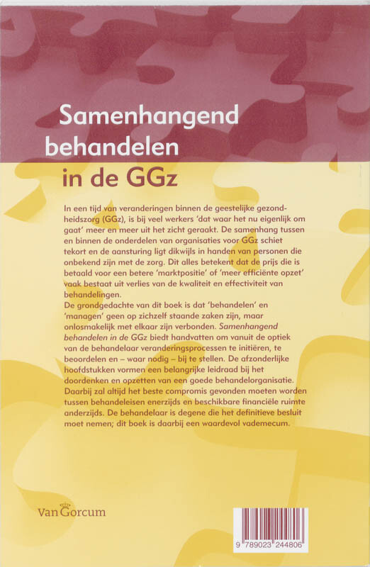 Samenhangend behandelen in de GGz achterkant