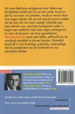 Veranderend licht / Pockethuis achterkant
