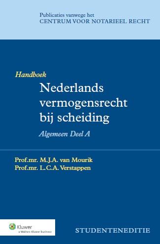 Nederlands vermogensrecht bij scheiding / Algemeen deel A Studenteneditie / Handboek / Publicaties vanwege het Centrum voor Notarieel Recht