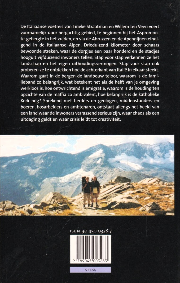 ACHTERKANT VAN ITALIE achterkant
