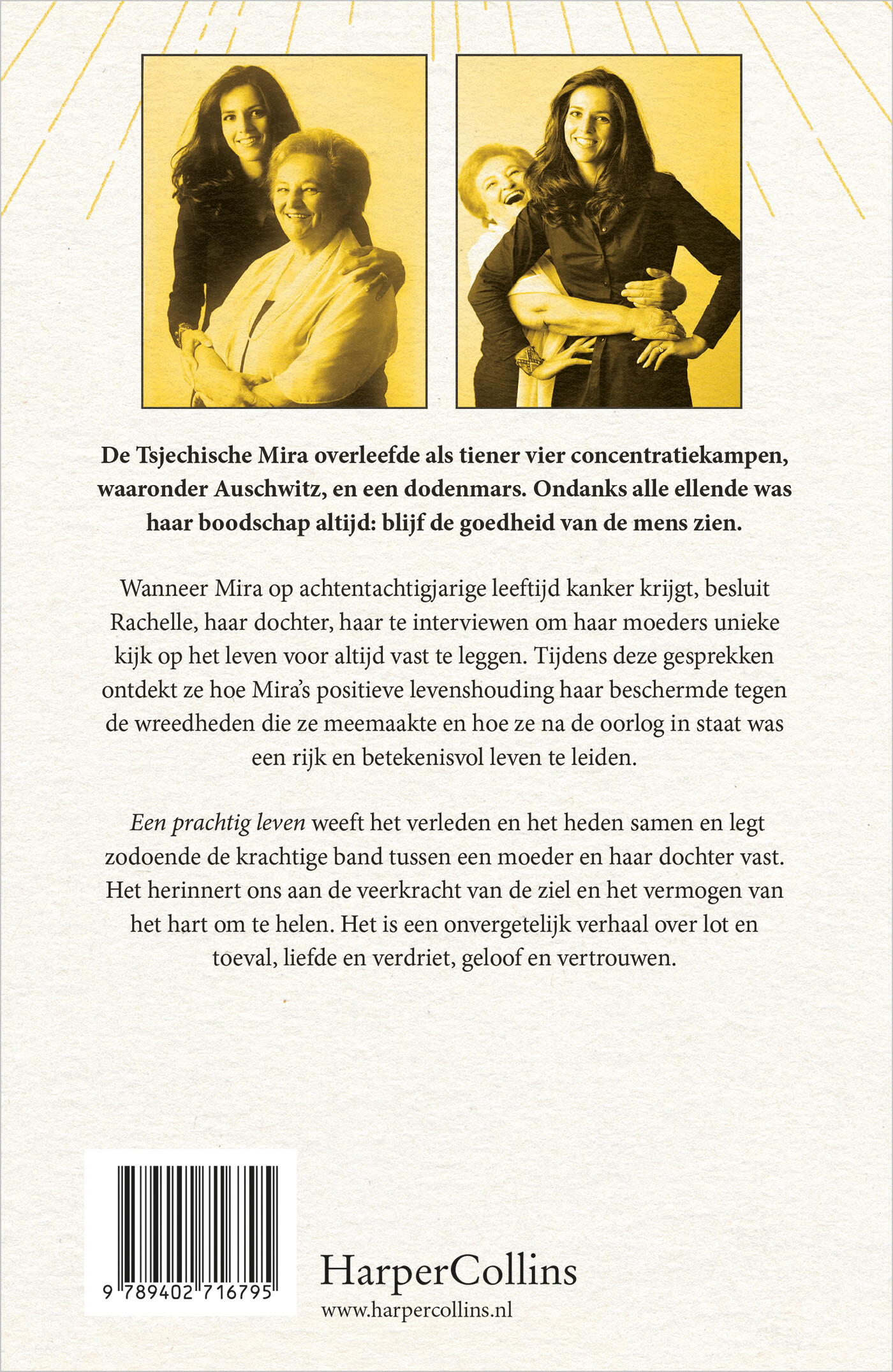 Een prachtig leven achterkant