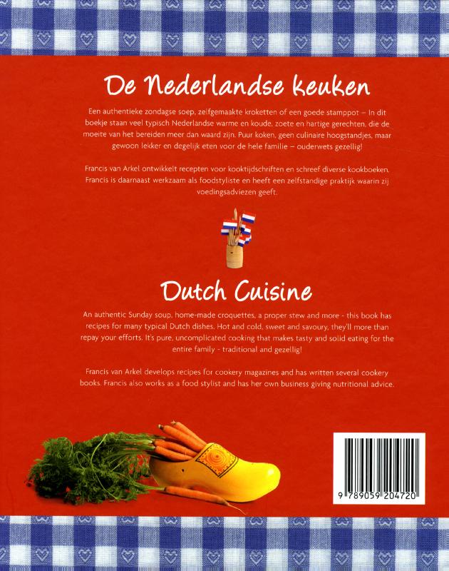 De Nederlandse keuken/ Dutch cuisine achterkant