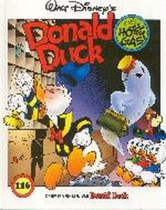 Donald Duck als hotelgast