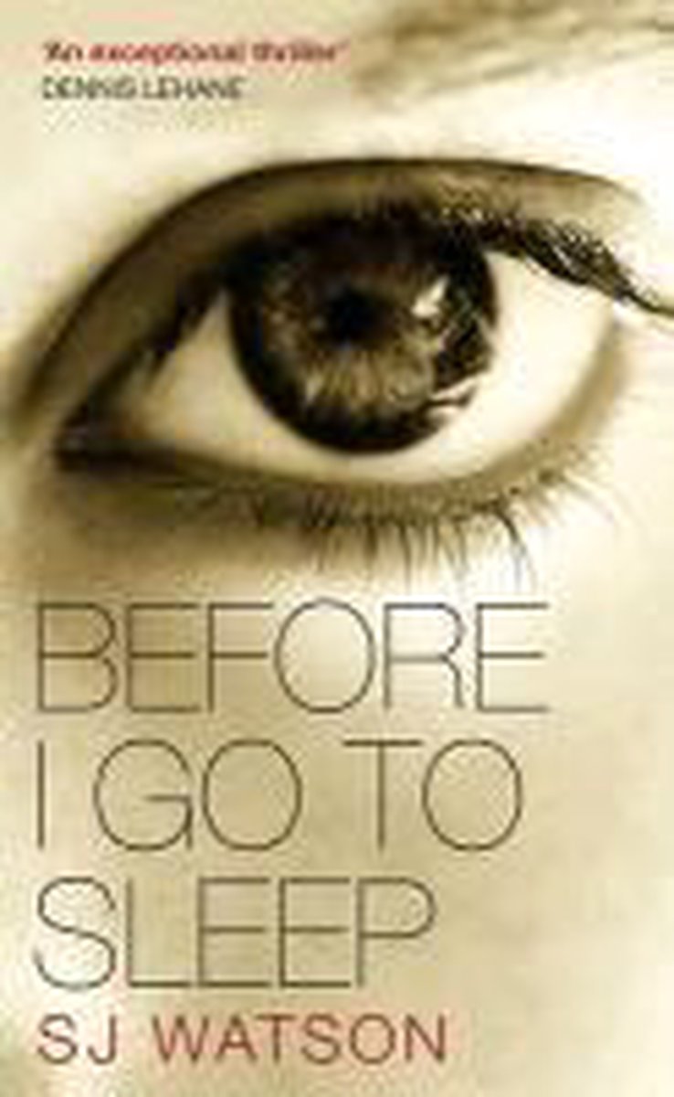 S.J. Watson Before I Go To Sleep