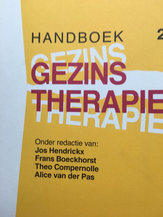 Hendrickx Handboek Gezinstherapie Dl 2