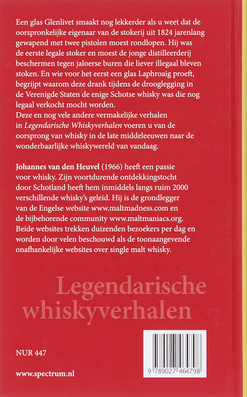 Legendarische whiskyverhalen achterkant