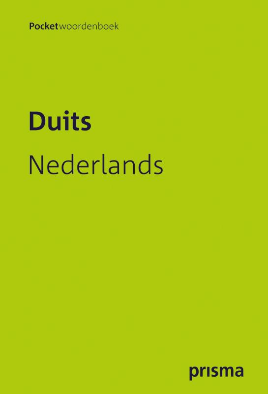 Prisma pocketwoordenboek Duits-Nederlands