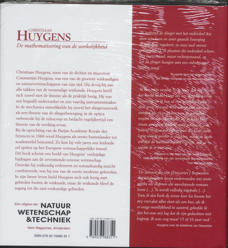 Christiaan Huygens / Wetenschappelijke biografie / 7 achterkant