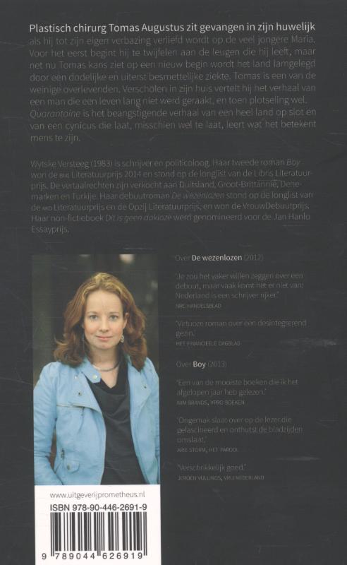 Quarantaine Quarantaine achterkant