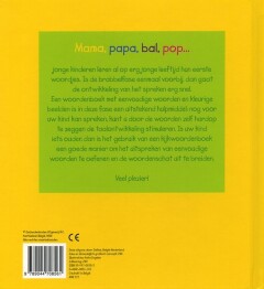 Lange oortjes Mijn eerste groot woordenboek / Lange Oortjes achterkant
