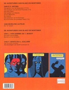 Bericht uit het verleden / Blake & Mortimer / 15 achterkant