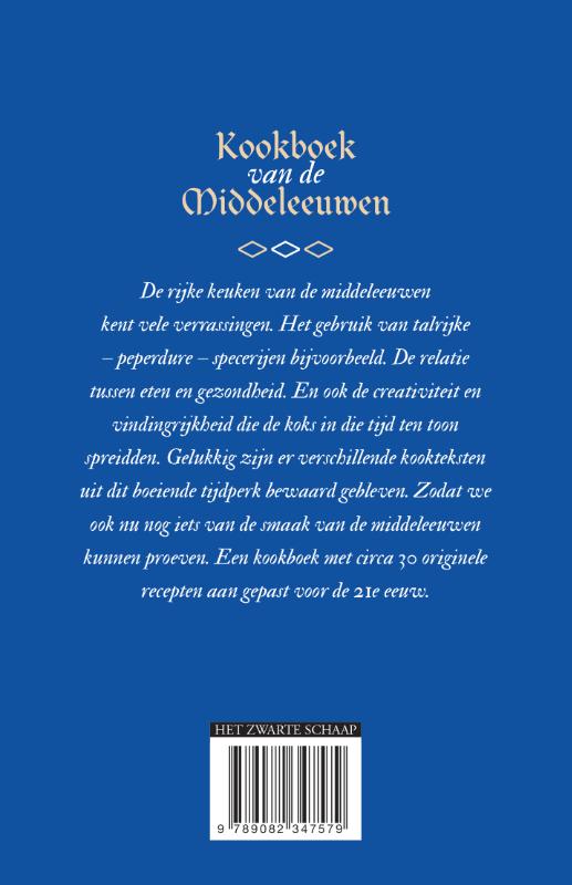 Kookboek van de middeleeuwen achterkant