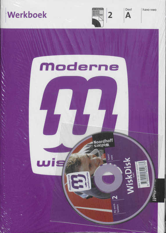 boekenbalie_9789001602673_cover Moderne Wiskunde / 2A+B Havo Vwo / Deel Werkboek + Cd-Rom