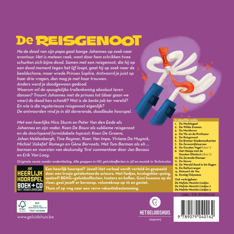 Heerlijke Hoorspelen 5 - De reisgenoot achterkant