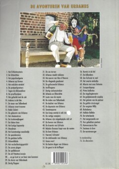 Snotneus in love / Urbanus / 74 achterkant